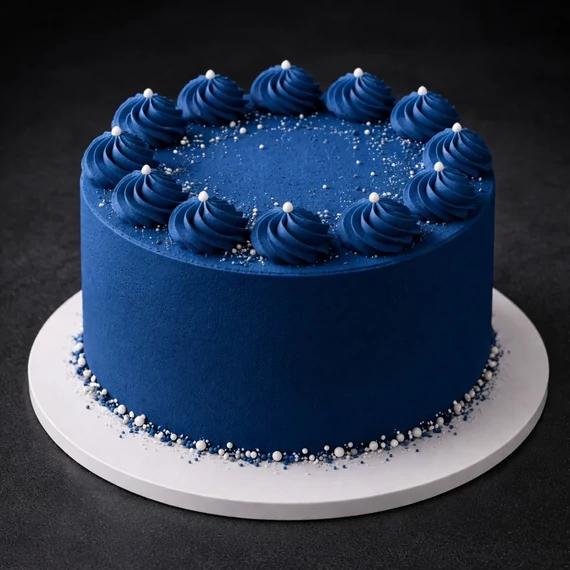 Via Delle Arti - Kék matt hatású ételfesték spray, 250ml