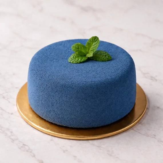 Via delle Arti - bársony hatású világoskék ételfesték spray, 250ml