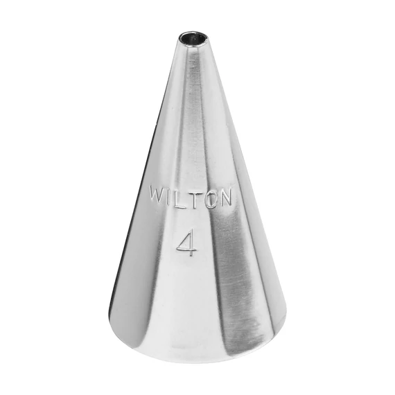 Wilton 4 díszítőcső és 8 egyszerhasználható habzsák