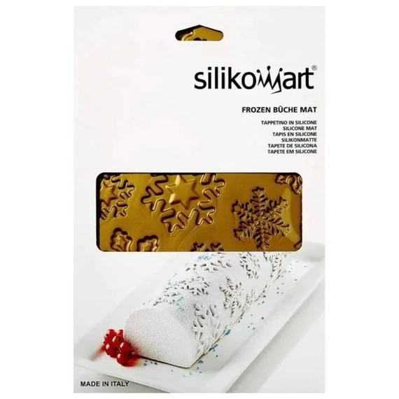 SilikoMart hópehely mintás szilikon textúra forma