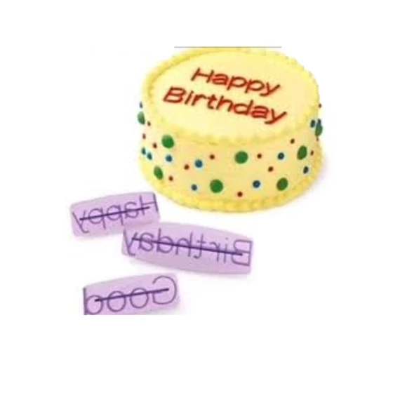 Wilton különböző üzenet mintázó készlet – 6 darab