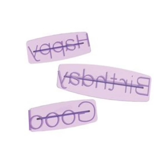 Wilton különböző üzenet mintázó készlet – 6 darab