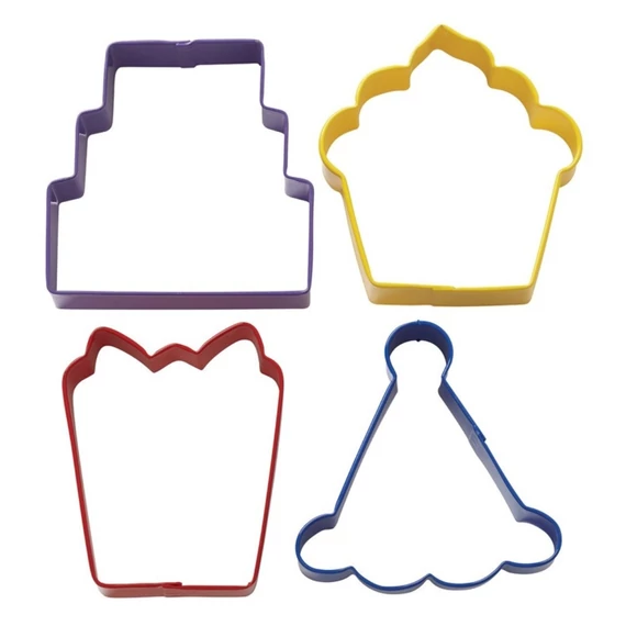 Wilton party kiszúró szett – 4 darab