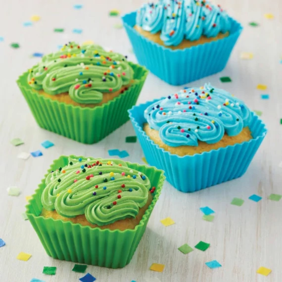 Wilton szilikon muffin sütőforma, 12 darab