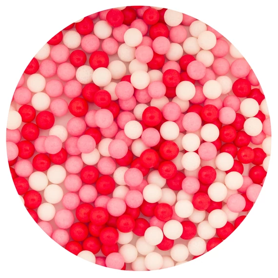 Lumea Love mix cukorgyöngy, 7mm, 80g