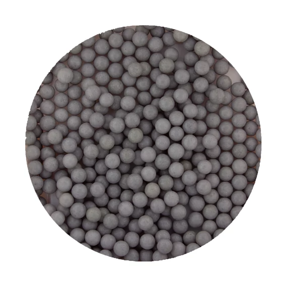 Lumea ezüstös szürke cukorgyöngy, 7mm, 80g