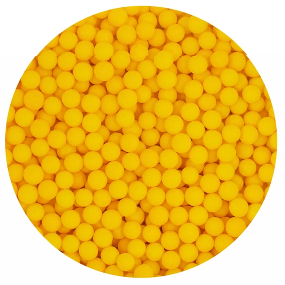 Lumea sárga cukorgyöngy, 7mm, 80g