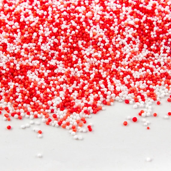 Lumea piros és fehér nonpareils, 1kg