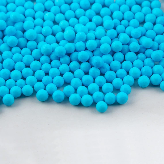 Lumea égszínkék cukorgyöngy, 7mm, 1kg