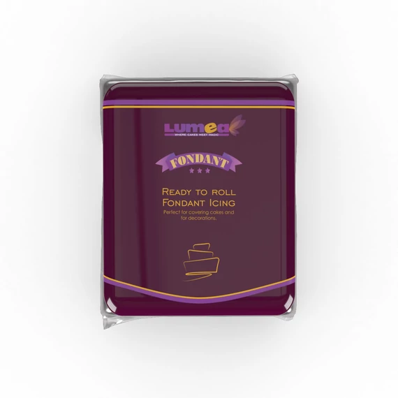 Lumea érett meggy szinű fondant, 250g