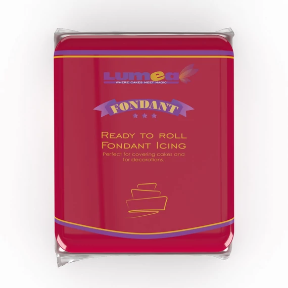 Lumea meggy szinű fondant, 500g