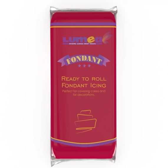 Lumea meggy színű fondant, 1kg