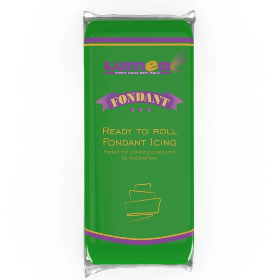 Lumea sötétzöld fondant, 1kg