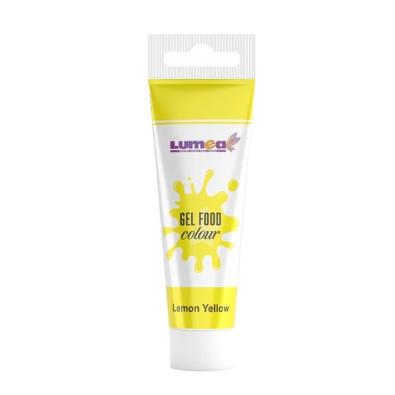 Lumea citromsárga tubusos ételfestékgél, 30g