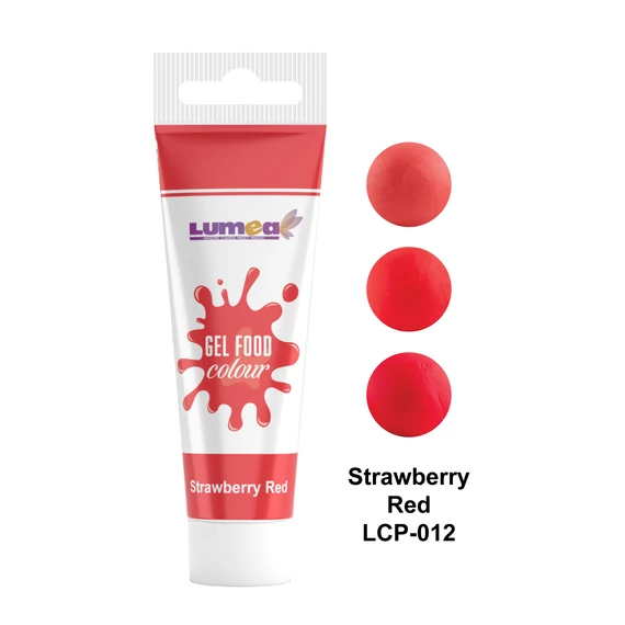 Lumea eperpiros tubusos ételfestékgél, 30g