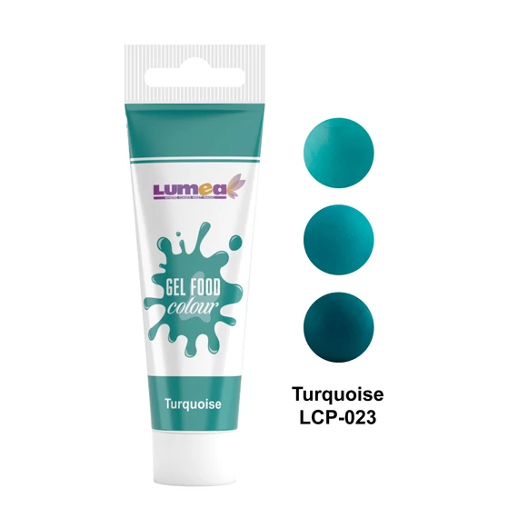 Lumea türkiz tubusos ételfestékgél, 30g