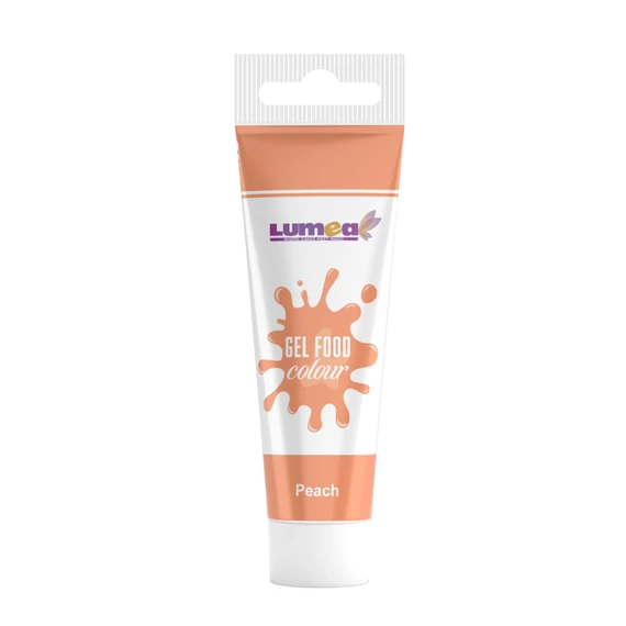 Lumea barackszínű tubusos ételfestékgél, 30g