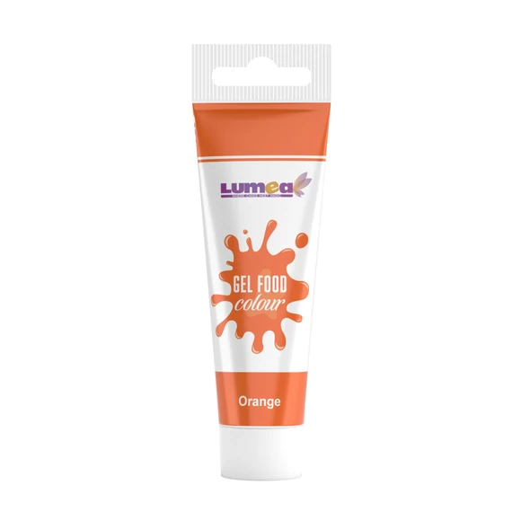 Lumea narancssárga tubusos ételfestékgél, 30g