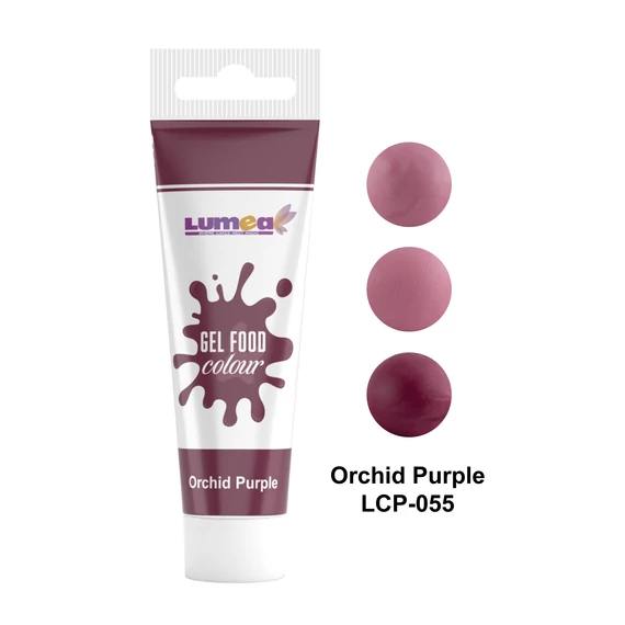 Lumea orchidea lila tubusos ételfestékgél, 30g