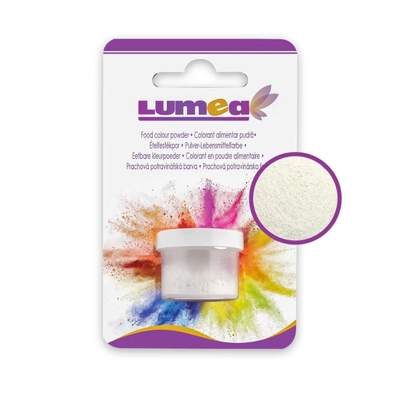 Lumea fehér ételfesték por, 2,5g