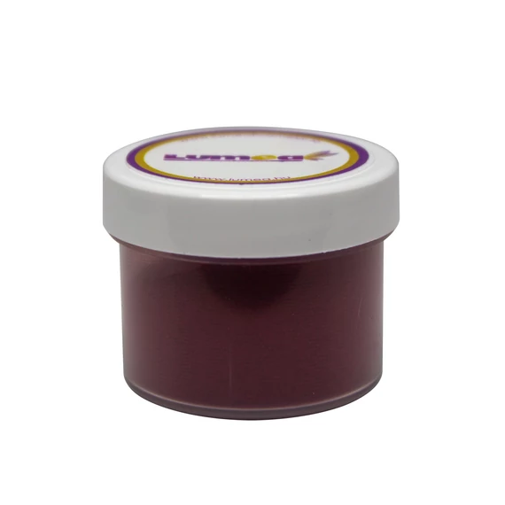 Lumea burgundy ételfesték por, 2g