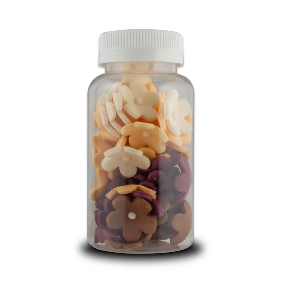 Lumea natural mix virágok cukormasszából, 60g