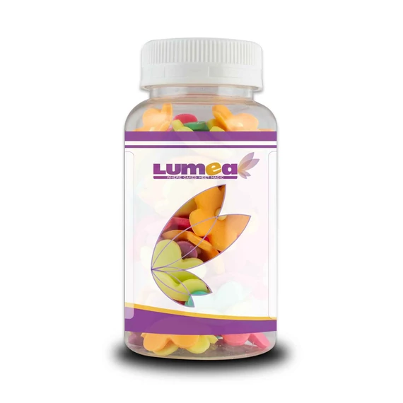 Lumea neon hatású mix virágok cukormasszából, 60g