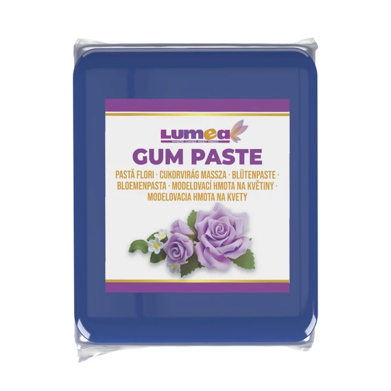 Lumea indigókék cukorvirág massza, 500g