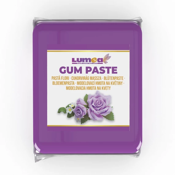 Lumea lila cukorvirág massza, 500g