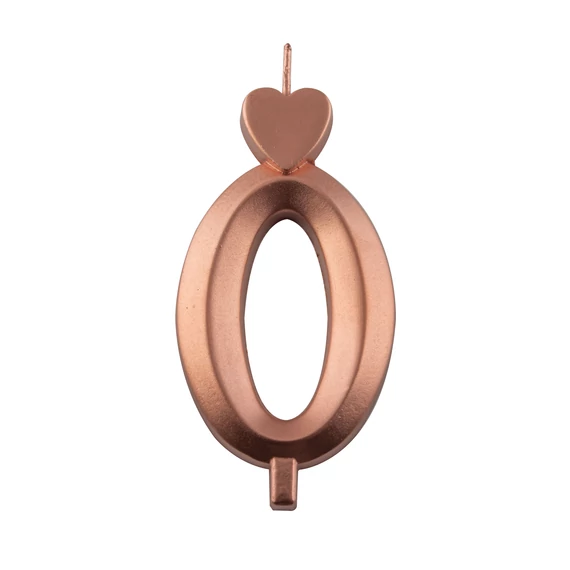 Lumea bronz színű 0-ás gyertya – 1 darab