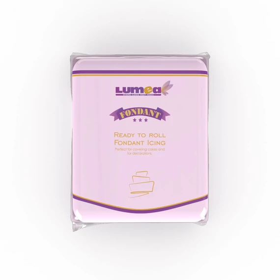 Lumea pasztell rózsaszín fondant, 250g