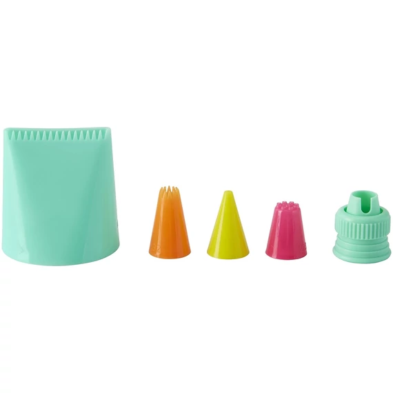 Wilton díszítőcső és adapter készlet – 5 darab