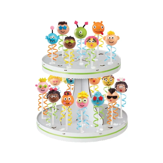 Wilton emeletes kerek állvány nyalókáknak