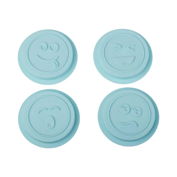 SilikoMart Emoji kiszúrók, 4 darab