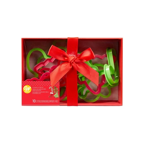 Wilton karácsonyi kiszúró készlet – 10 darab