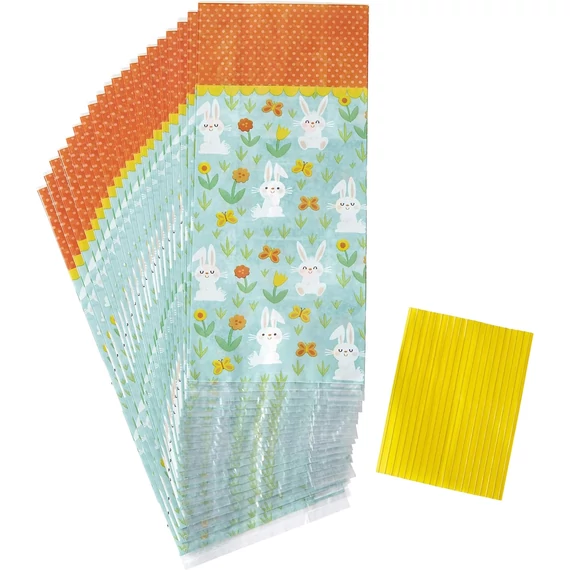 Wilton nyuszis csomagoló papír édességekhez – 20 darab