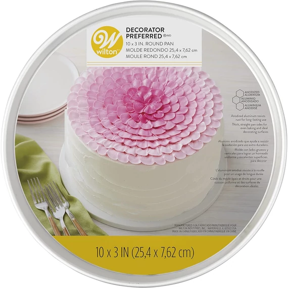 Wilton kerek alumínium sütőforma, ∅:25.5 cm