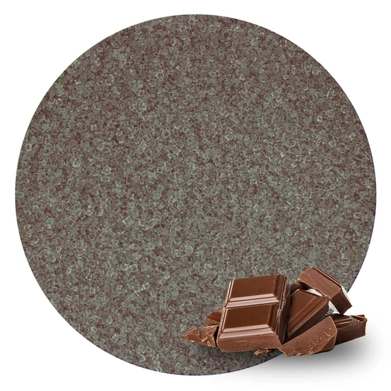 Csokoládé ízesítésű vattacukor alapanyag, 1kg - Lumea