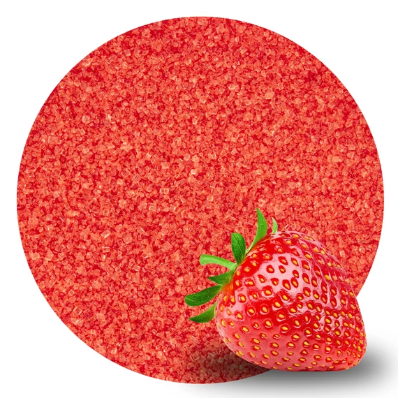 Eper ízesítésű vattacukor alapanyag, 1kg - Lumea