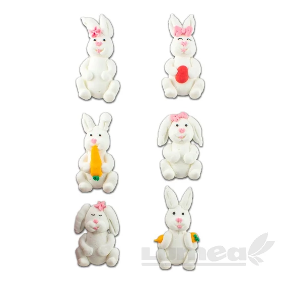 Lumea nyuszik cukormasszából