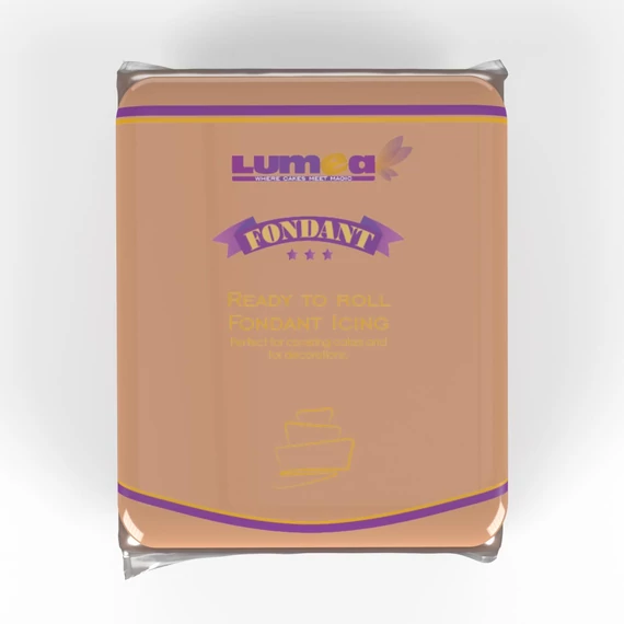 Lumea barack színű fondant, 500g