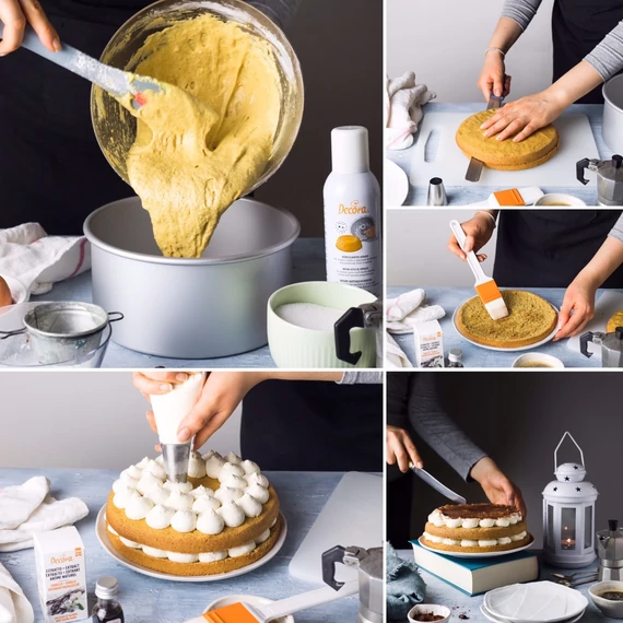 Decora kerek alumínium sütőforma, 25x10 cm