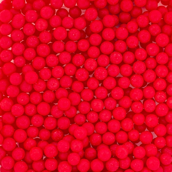 Lumea piros cukorgyöngy, 7mm, 1kg