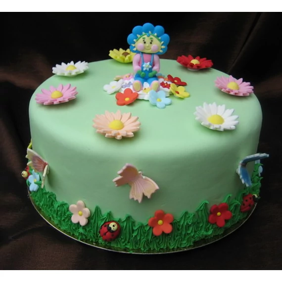 Lumea katica tortadísz szett cukorból, 15 darab