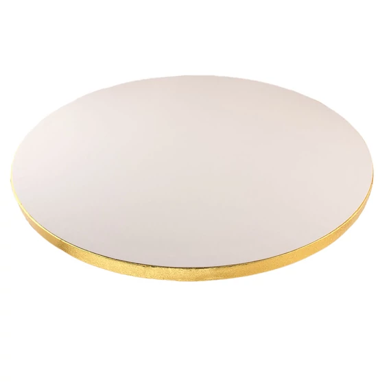 Arany színű kerek tortadob, 25.4cm (10inch) - Lumea