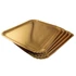 Lumea arany színű téglalap alakú tortatálca karton, 3E